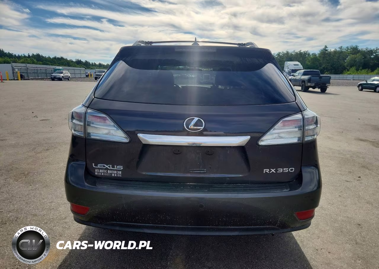 2010 Lexus Rx 350 VIN:2T2BK1BA8AC076650 - 6