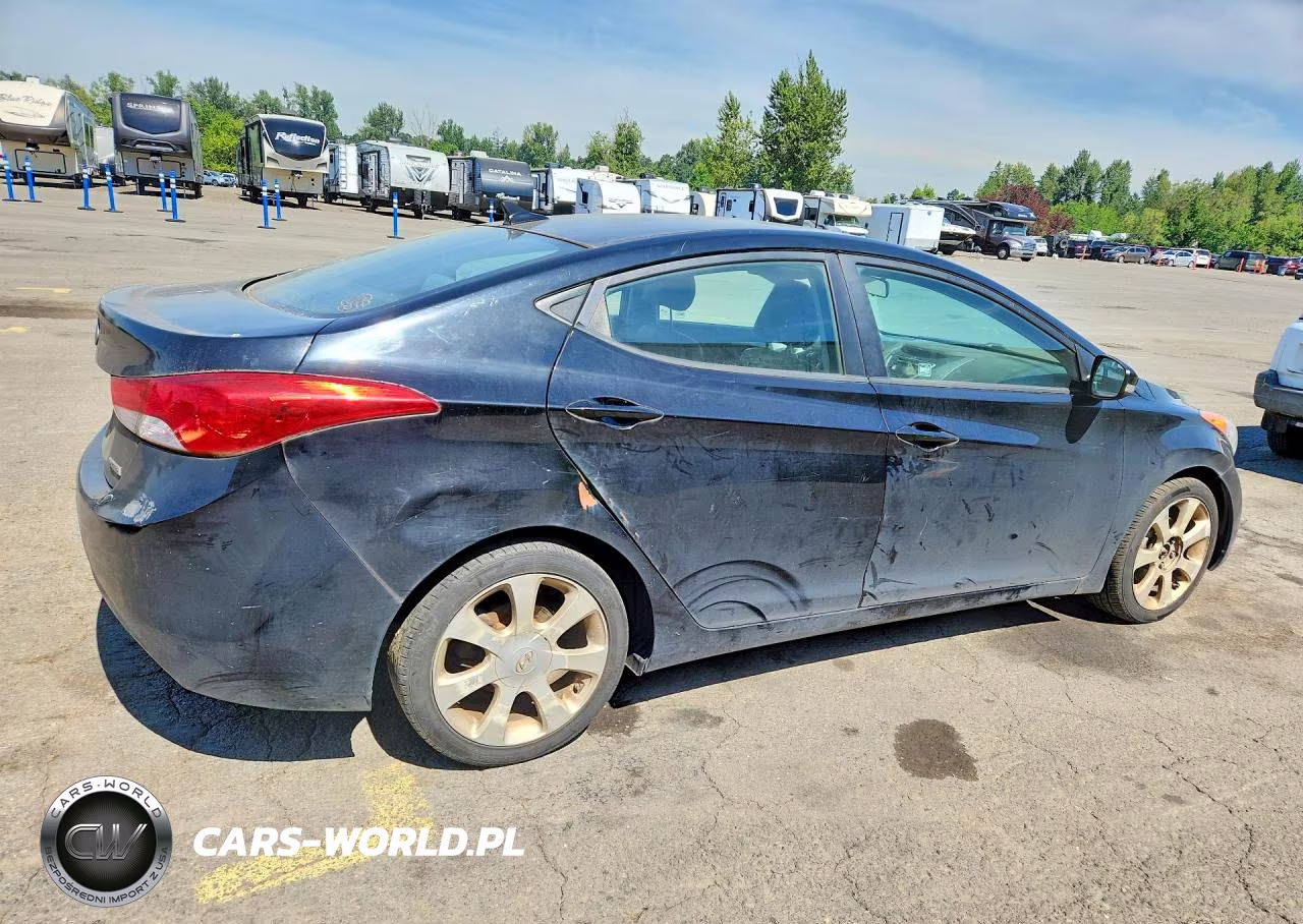 2012 Hyundai Elantra Limited VIN:KMHDH4AE9CU272311 - 3