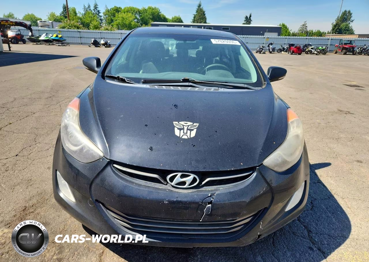 2012 Hyundai Elantra Limited VIN:KMHDH4AE9CU272311 - 5