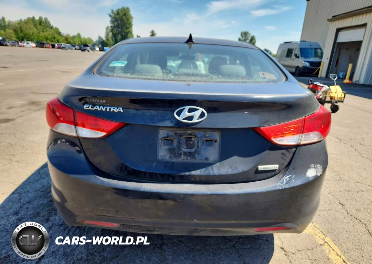 2012 Hyundai Elantra Limited VIN:KMHDH4AE9CU272311 - 6