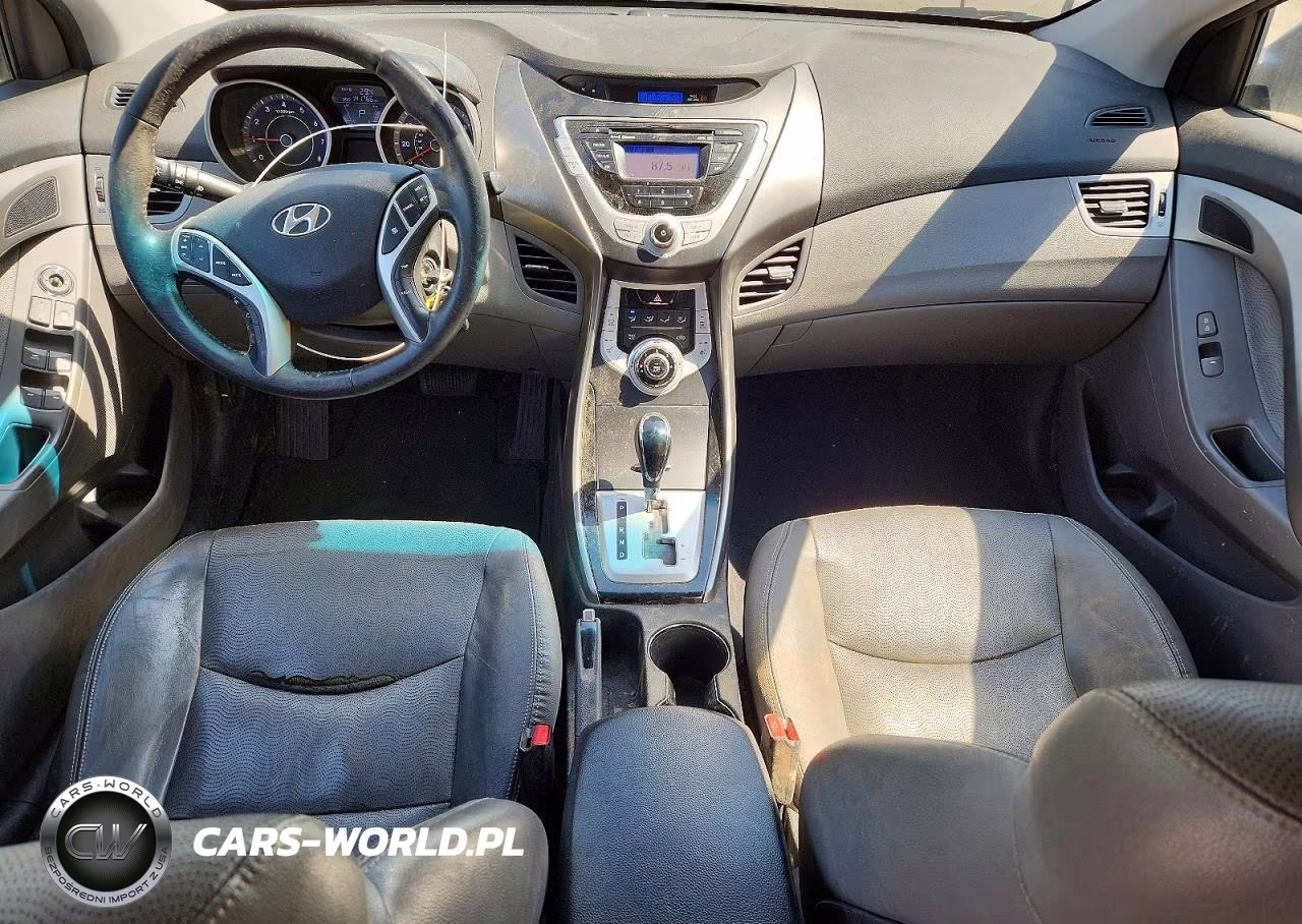 2012 Hyundai Elantra Limited VIN:KMHDH4AE9CU272311 - 8