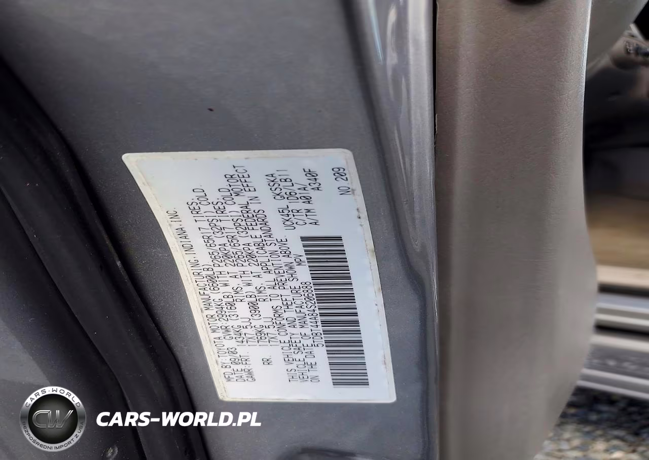 2004 Toyota Sequoia Sr5 VIN:5TDBT44A84S206888 - 12
