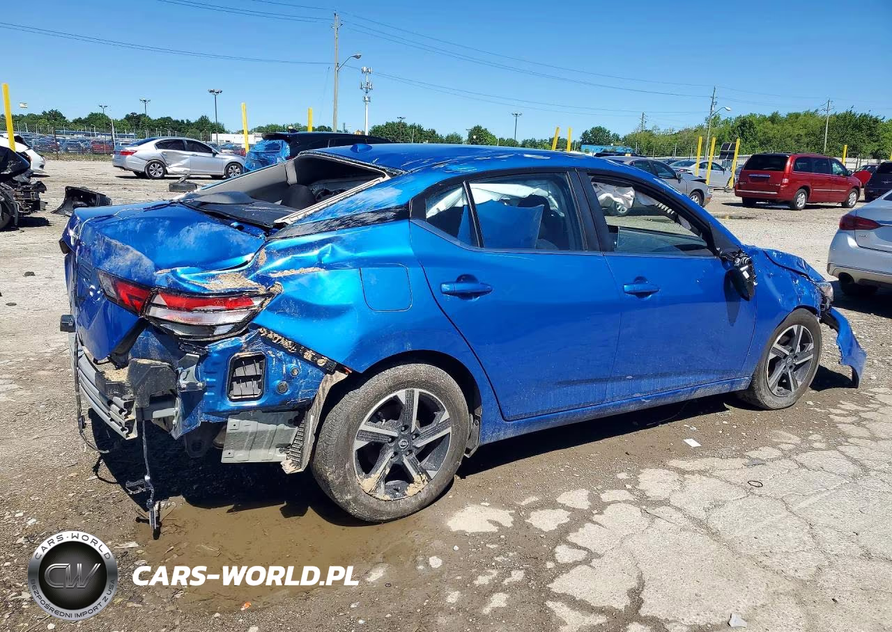 2025 Nissan Sentra Sv VIN:3N1AB8CV2SY327659 - 3