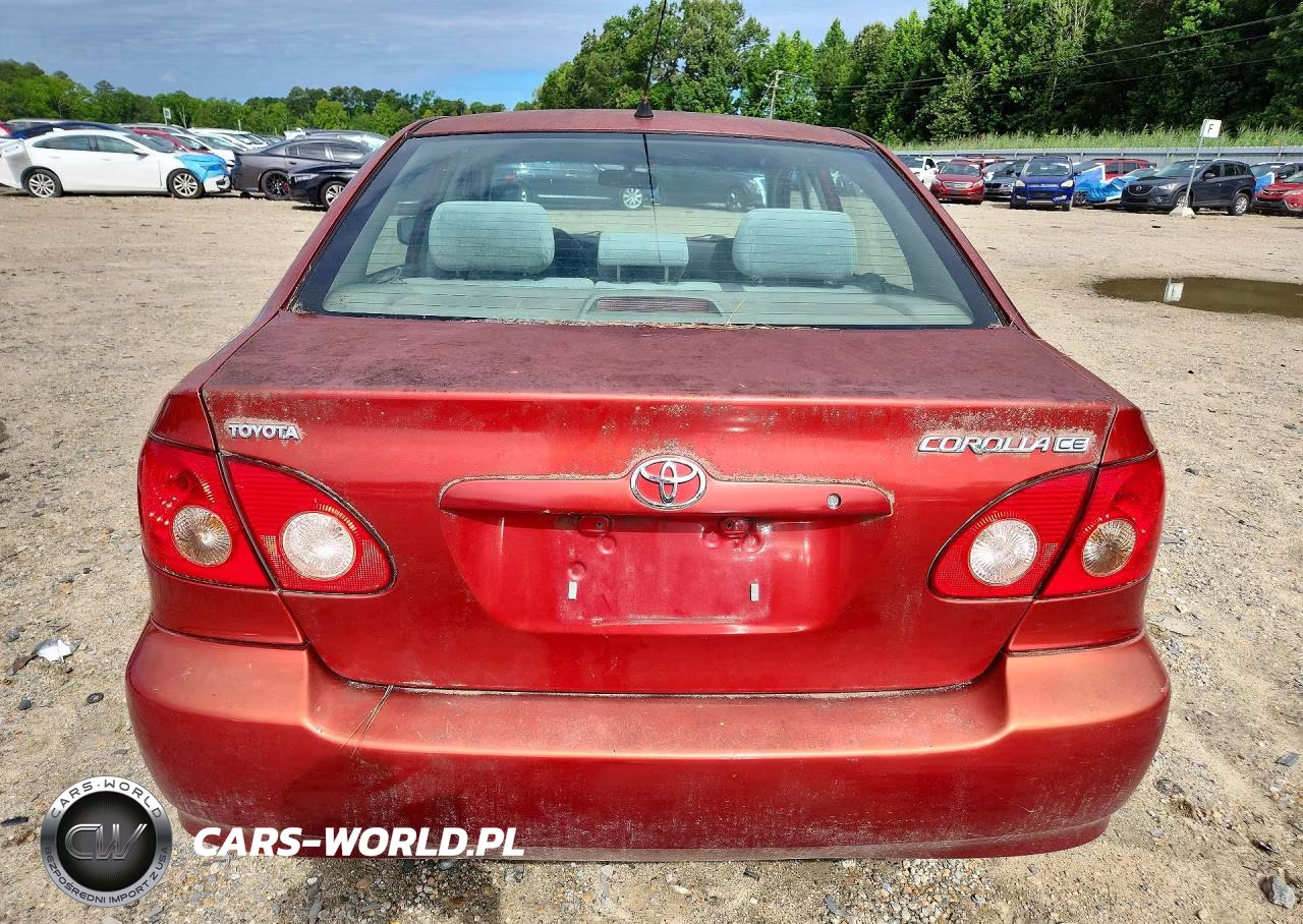 2008 Toyota Corolla Ce VIN:2T1BR32E58C885001 - 6