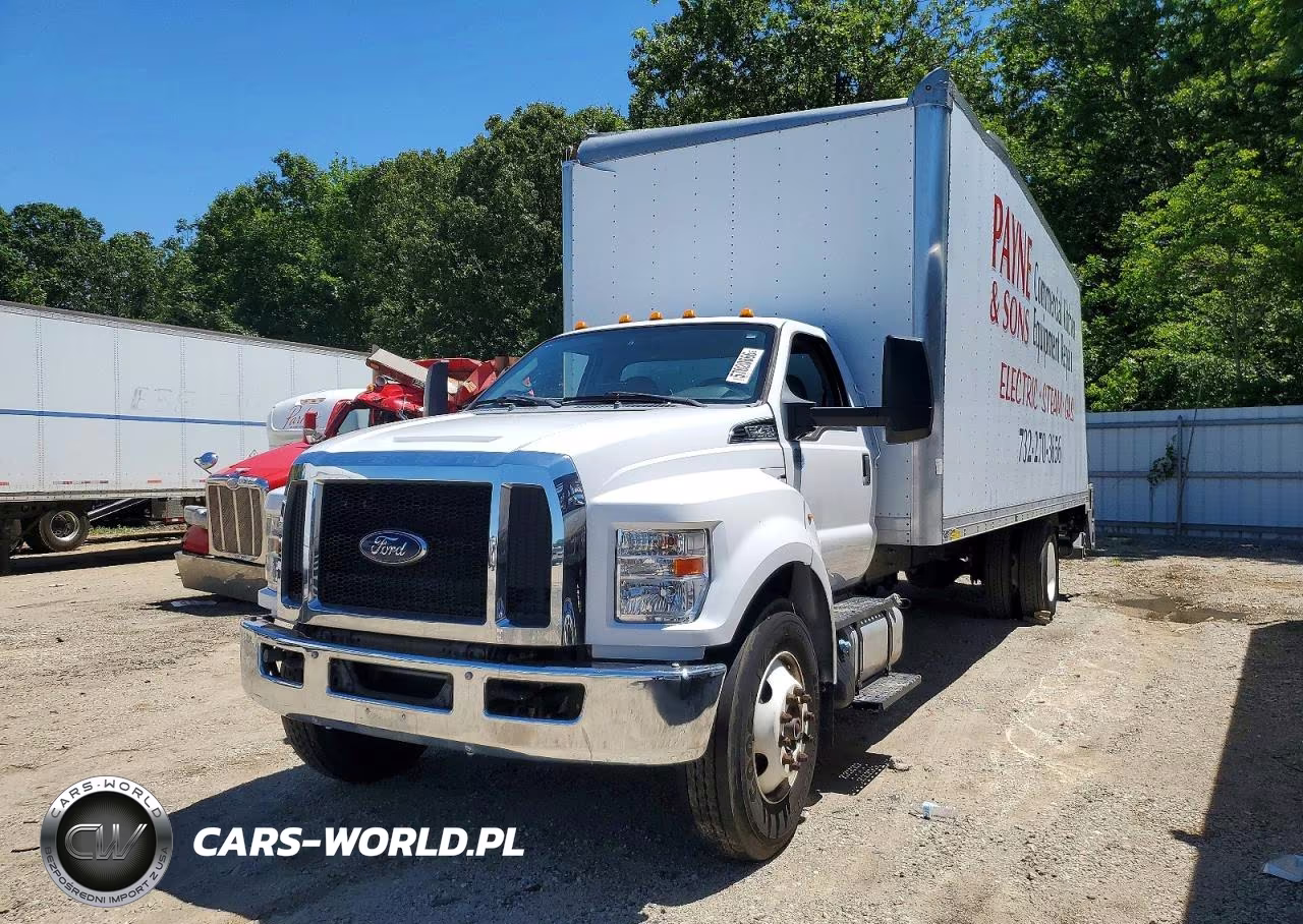 2018 Ford F750 Super Duty Box Truck VIN:1FDNF7DC4JDF04882 - 2