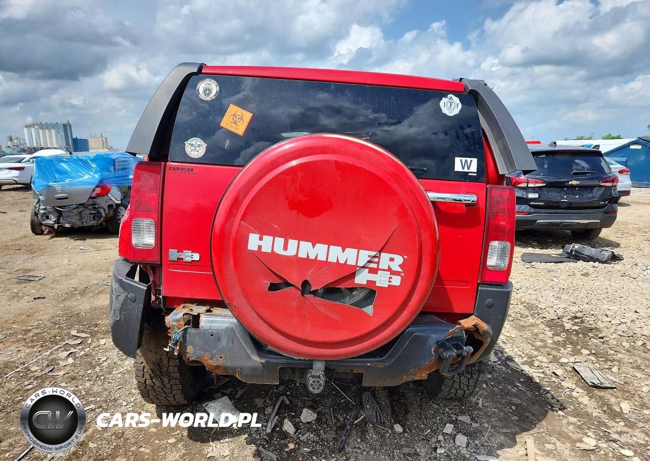 2008 Hummer H3 VIN:5GTEN13E488176947 - 6