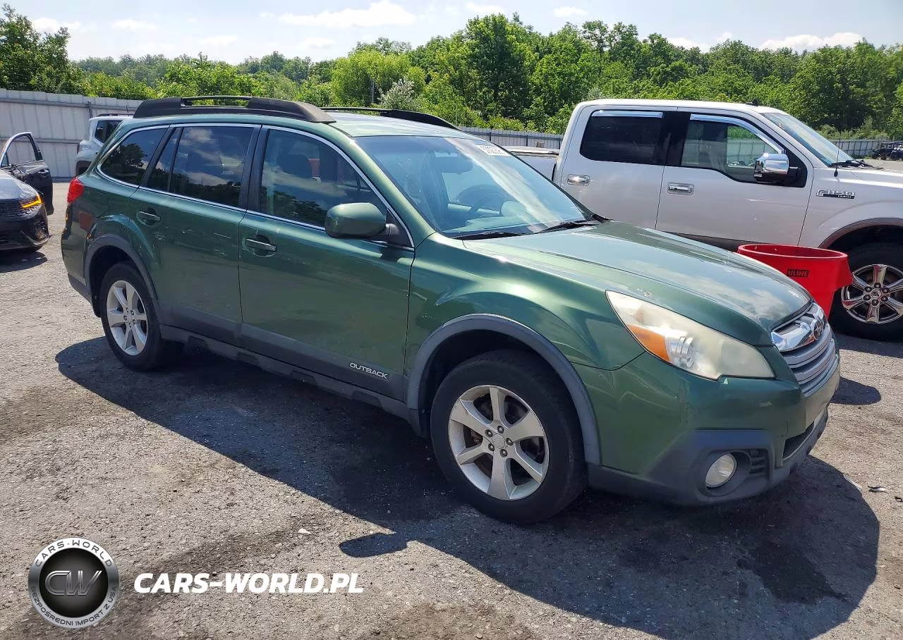 2014 Subaru Outback 2.5I Premium VIN:4S4BRBDC8E3209762 - 4