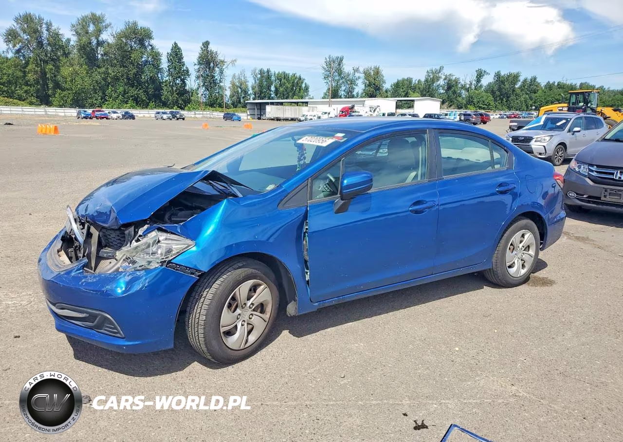 2015 Honda Civic Lx VIN:2HGFB2F57FH528529 - 1