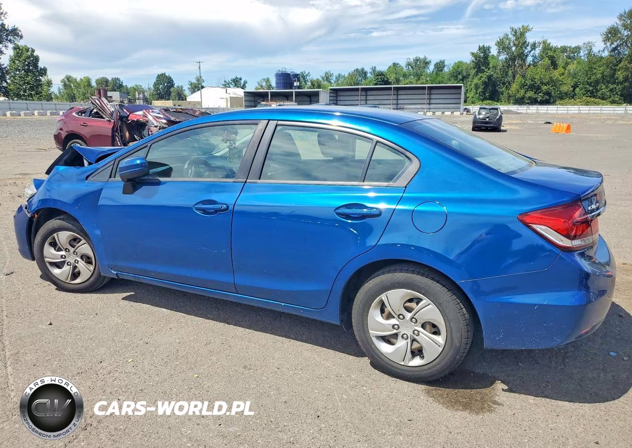 2015 Honda Civic Lx VIN:2HGFB2F57FH528529 - 2