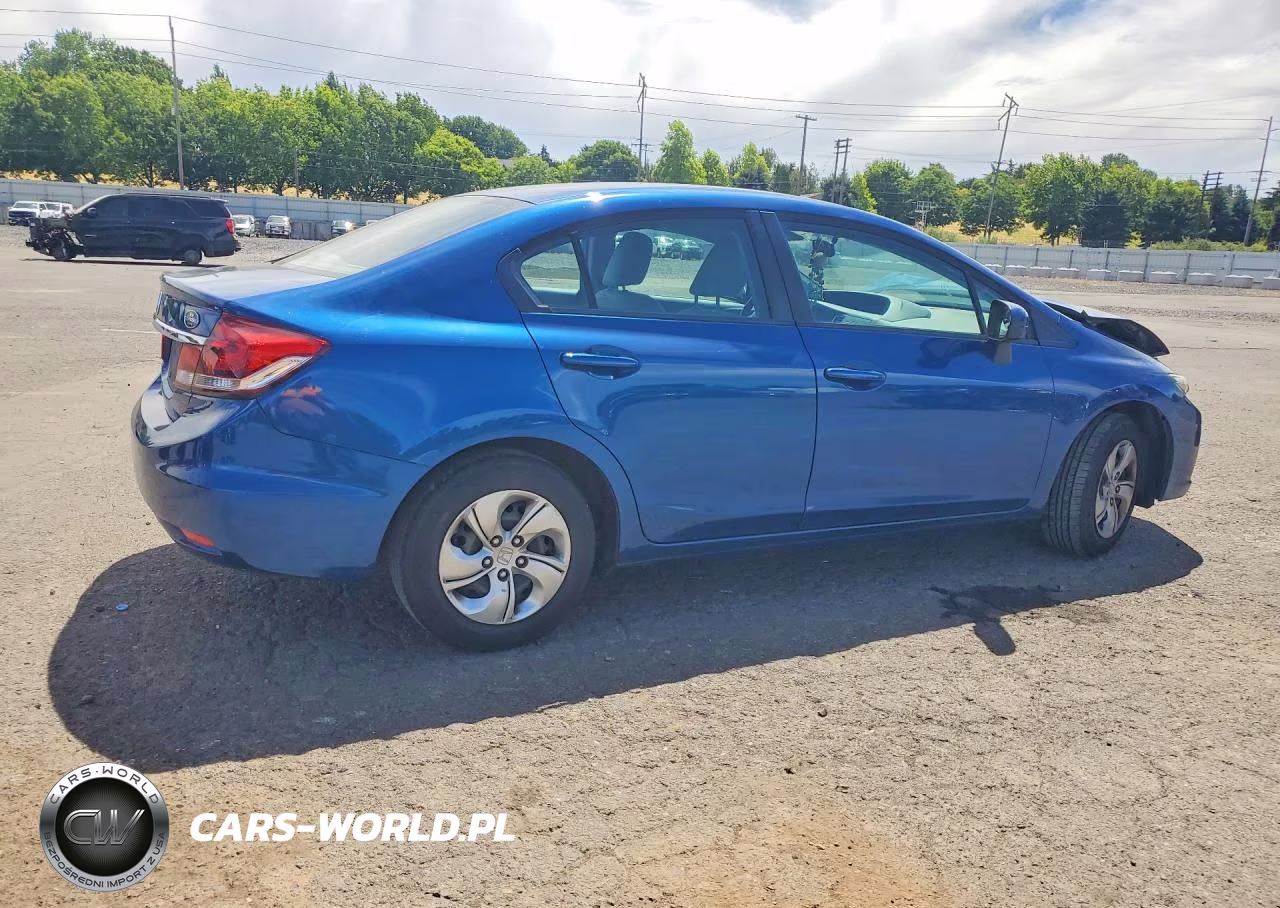 2015 Honda Civic Lx VIN:2HGFB2F57FH528529 - 3