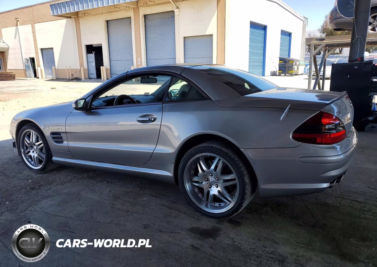 2003 Mercedes-Benz Sl 55 Amg VIN:WDBSK74F63F044224 - 2