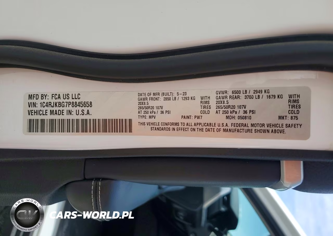 2023 Jeep Grand Cherokee L Limited VIN:1C4RJKBG7P8845658 - 13