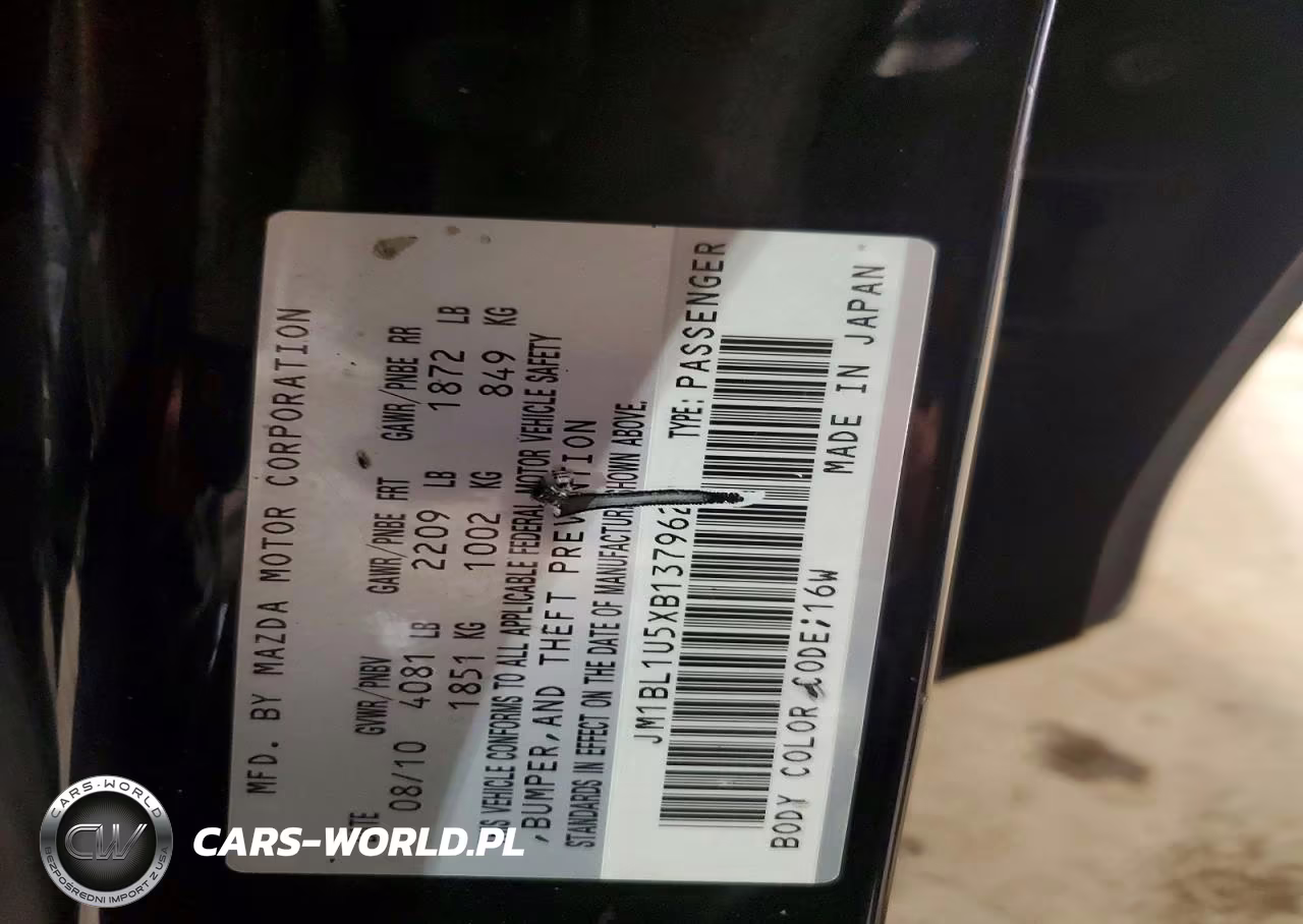 2011 Mazda 3 S VIN:JM1BL1U5XB1379629 - 12