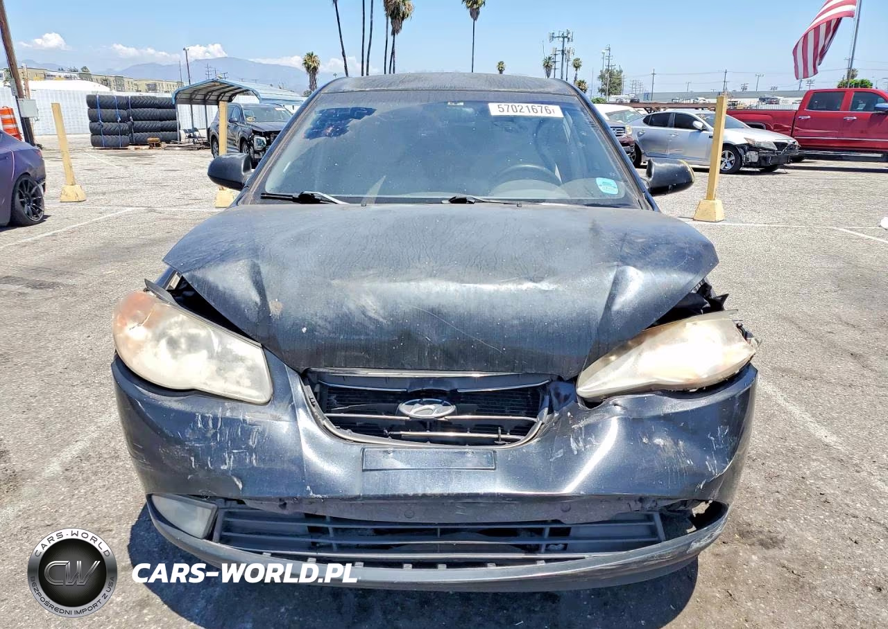2007 Hyundai Elantra Gls VIN:KMHDU46D37U113043 - 5