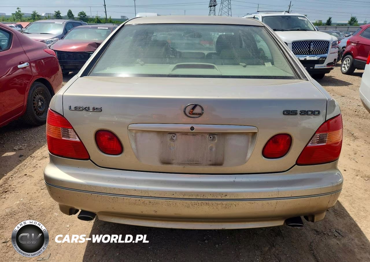 2000 Lexus Gs 300 VIN:JT8BD68S7Y0100659 - 6