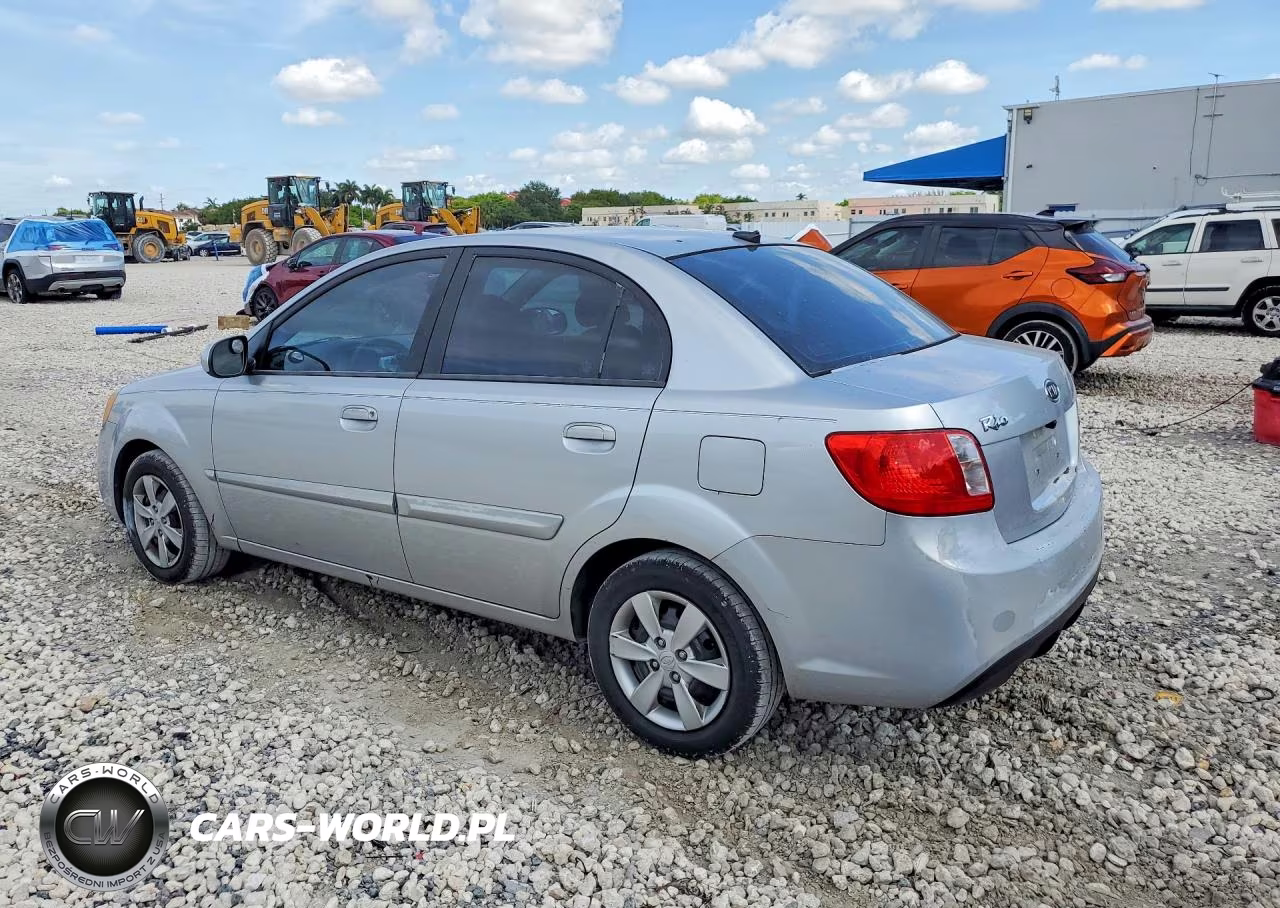 2010 Kia Rio Base VIN:KNADH4A39A6629665 - 2