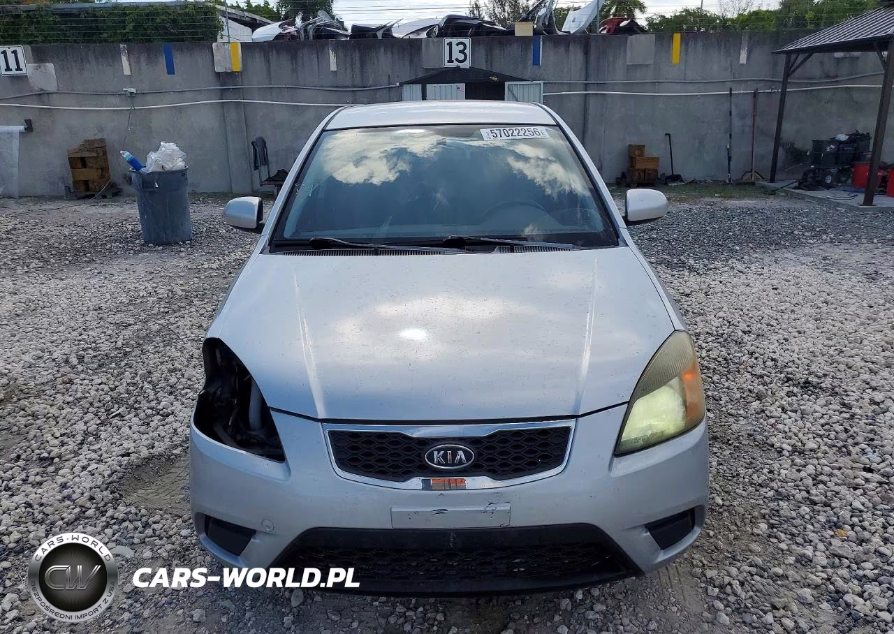 2010 Kia Rio Base VIN:KNADH4A39A6629665 - 5