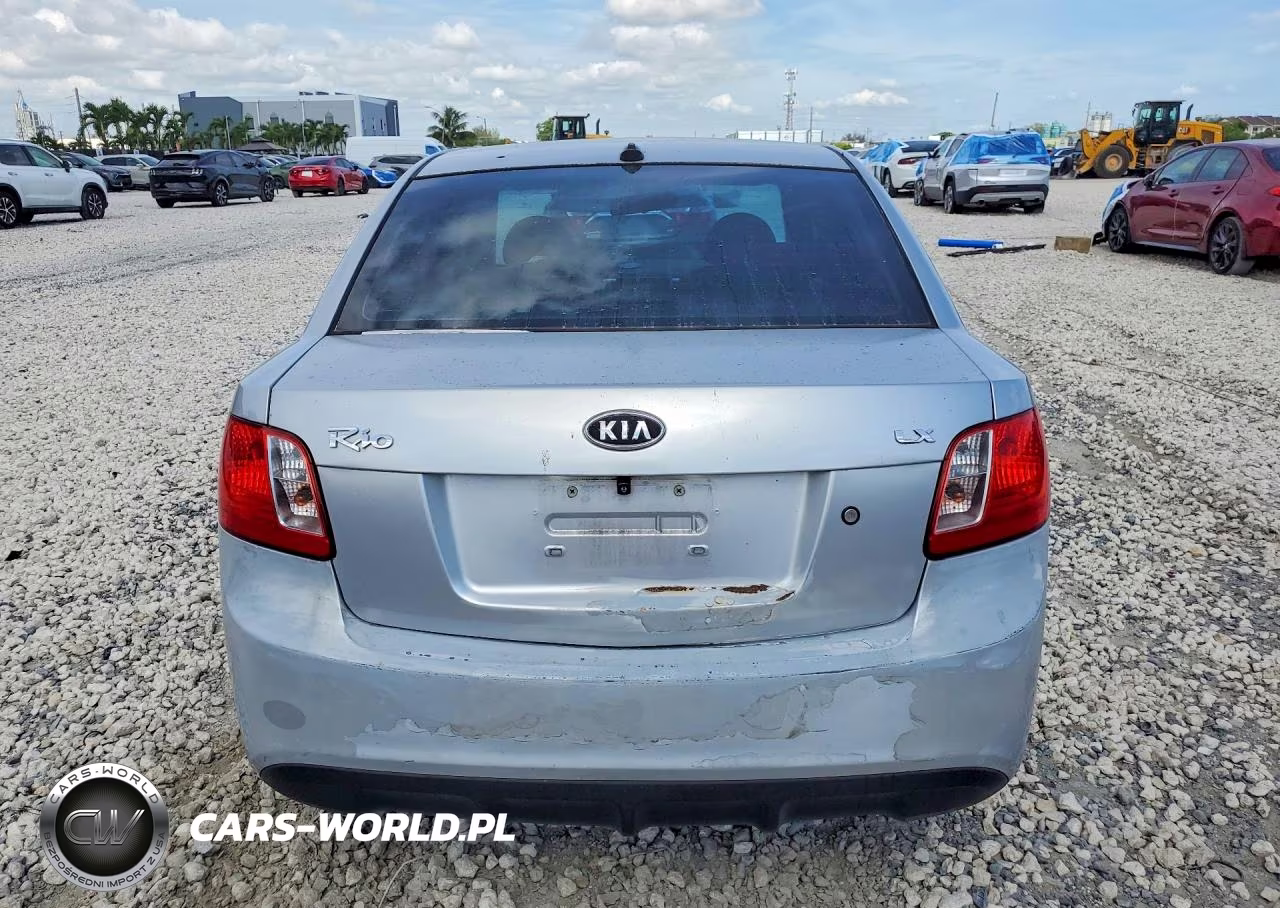 2010 Kia Rio Base VIN:KNADH4A39A6629665 - 6