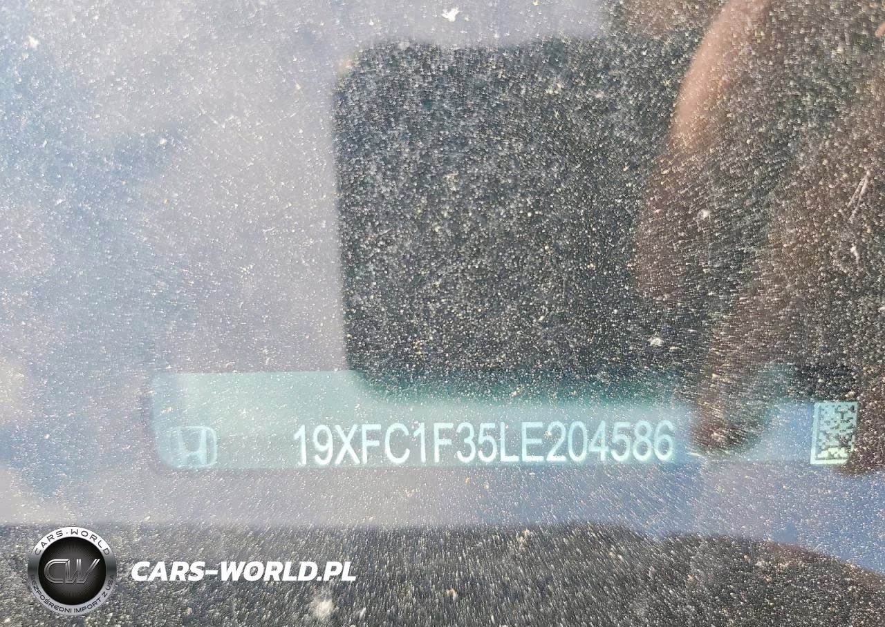 2020 Honda Civic Ex VIN:19XFC1F35LE204586 - 13