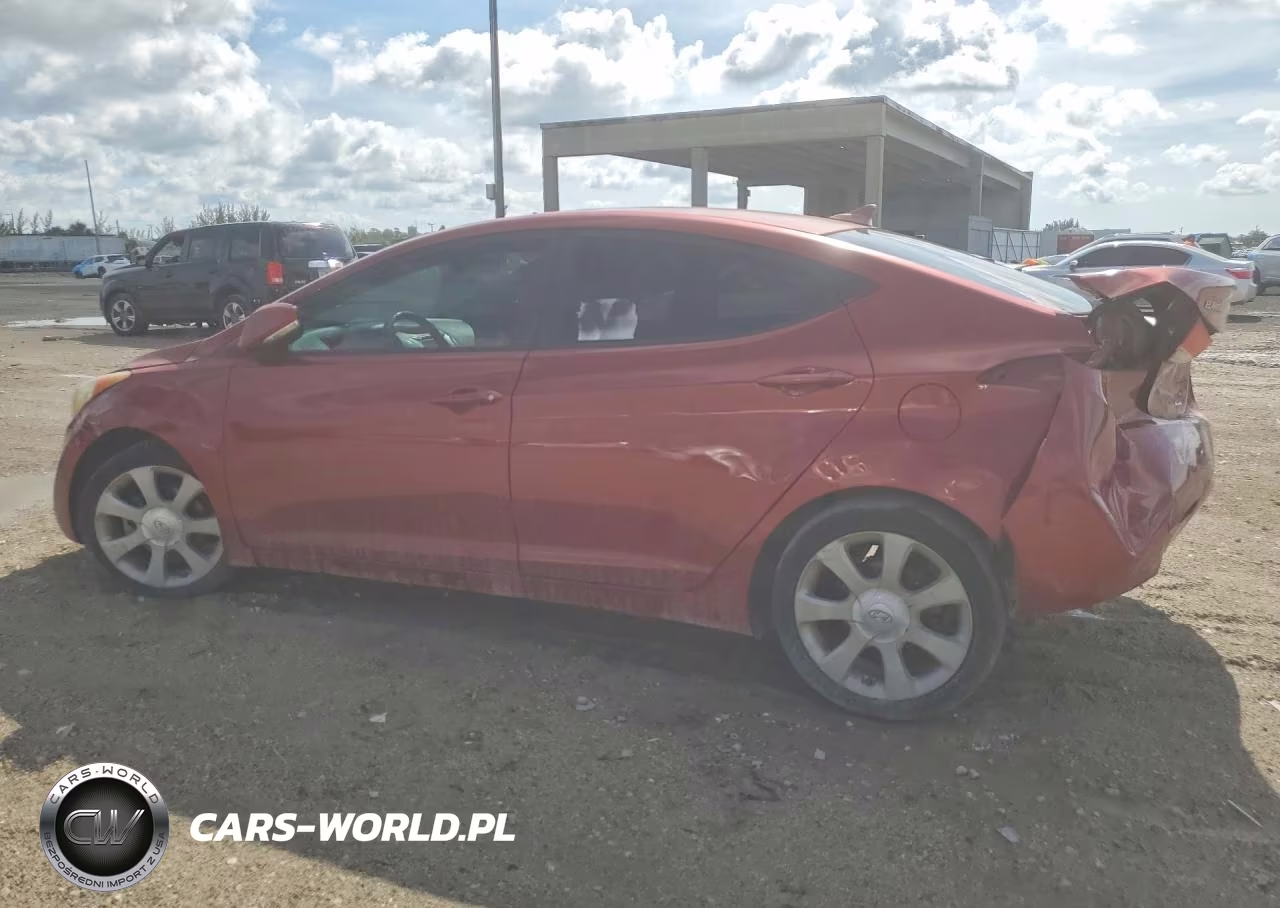 2013 Hyundai Elantra Limited VIN:KMHDH4AE4DU507330 - 2
