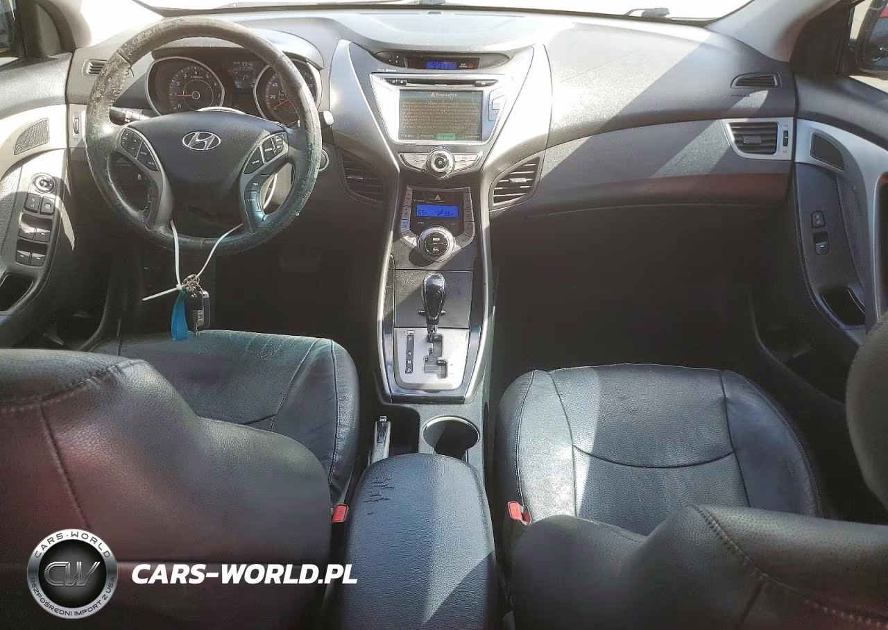 2013 Hyundai Elantra Limited VIN:KMHDH4AE4DU507330 - 8