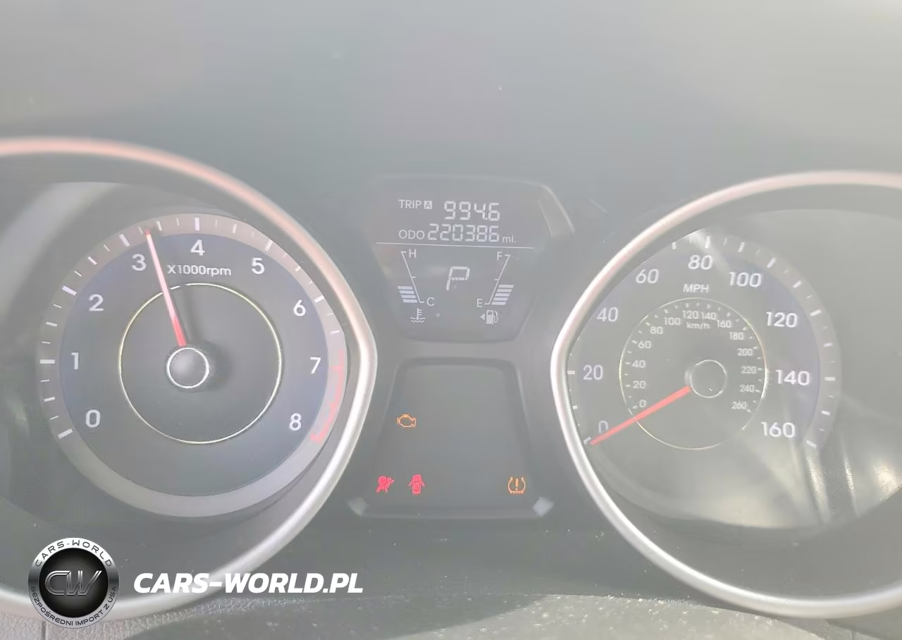 2013 Hyundai Elantra Limited VIN:KMHDH4AE4DU507330 - 9