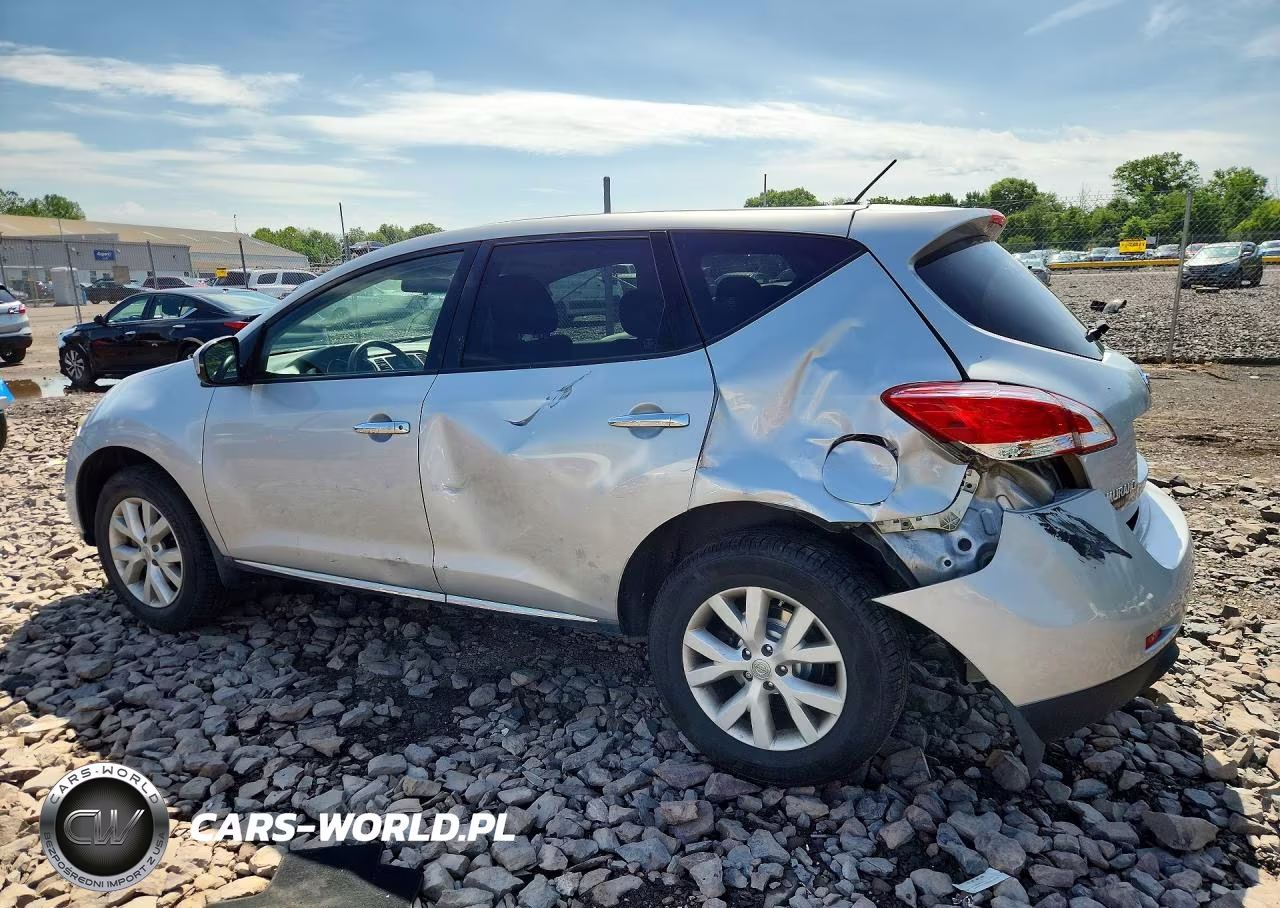 2014 Nissan Murano S VIN:JN8AZ1MW5EW520282 - 2