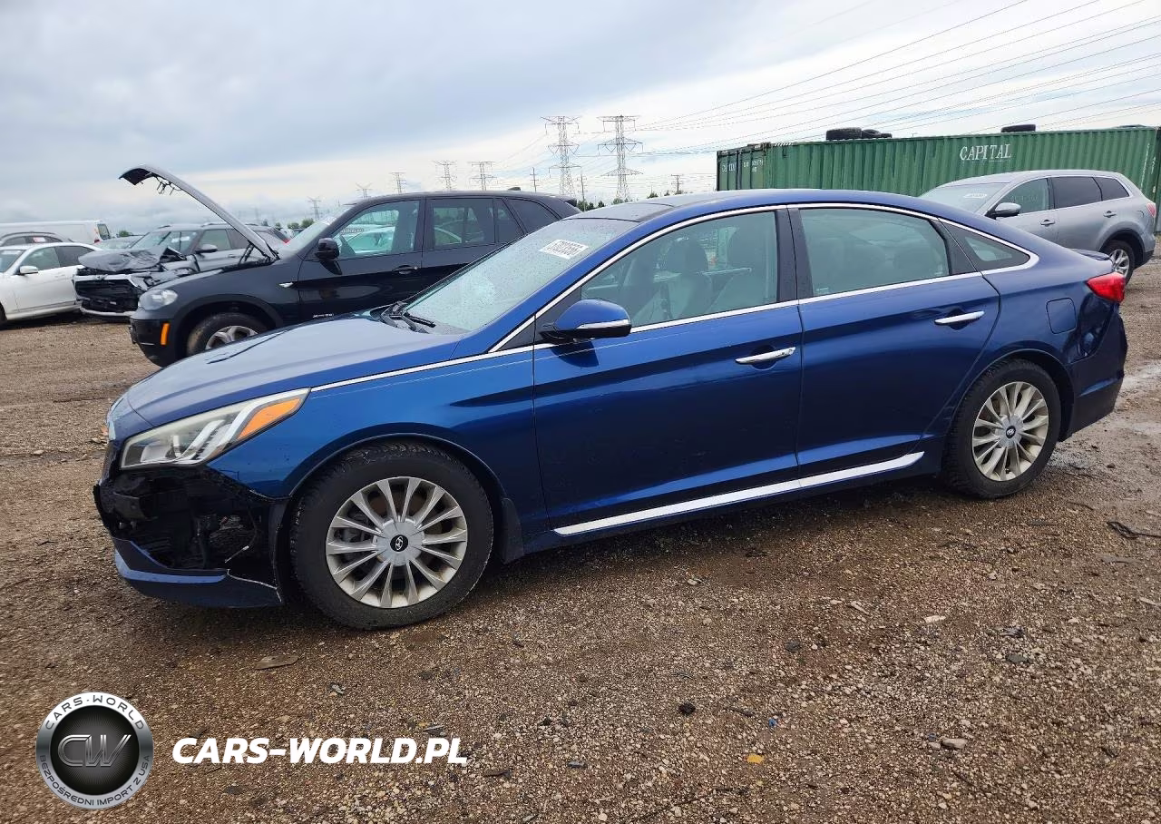 2015 Hyundai Sonata Limited VIN:5NPE34AF9FH232566 - 1