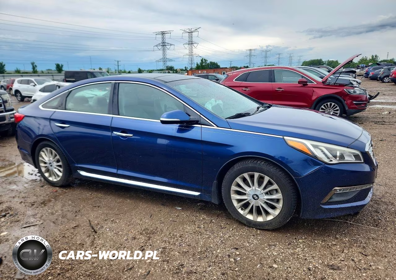 2015 Hyundai Sonata Limited VIN:5NPE34AF9FH232566 - 4