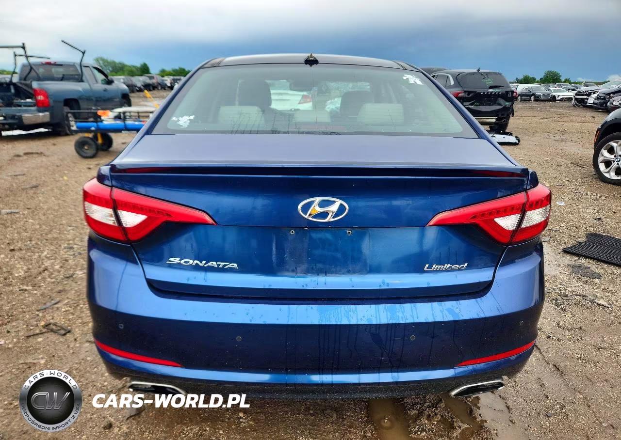 2015 Hyundai Sonata Limited VIN:5NPE34AF9FH232566 - 6