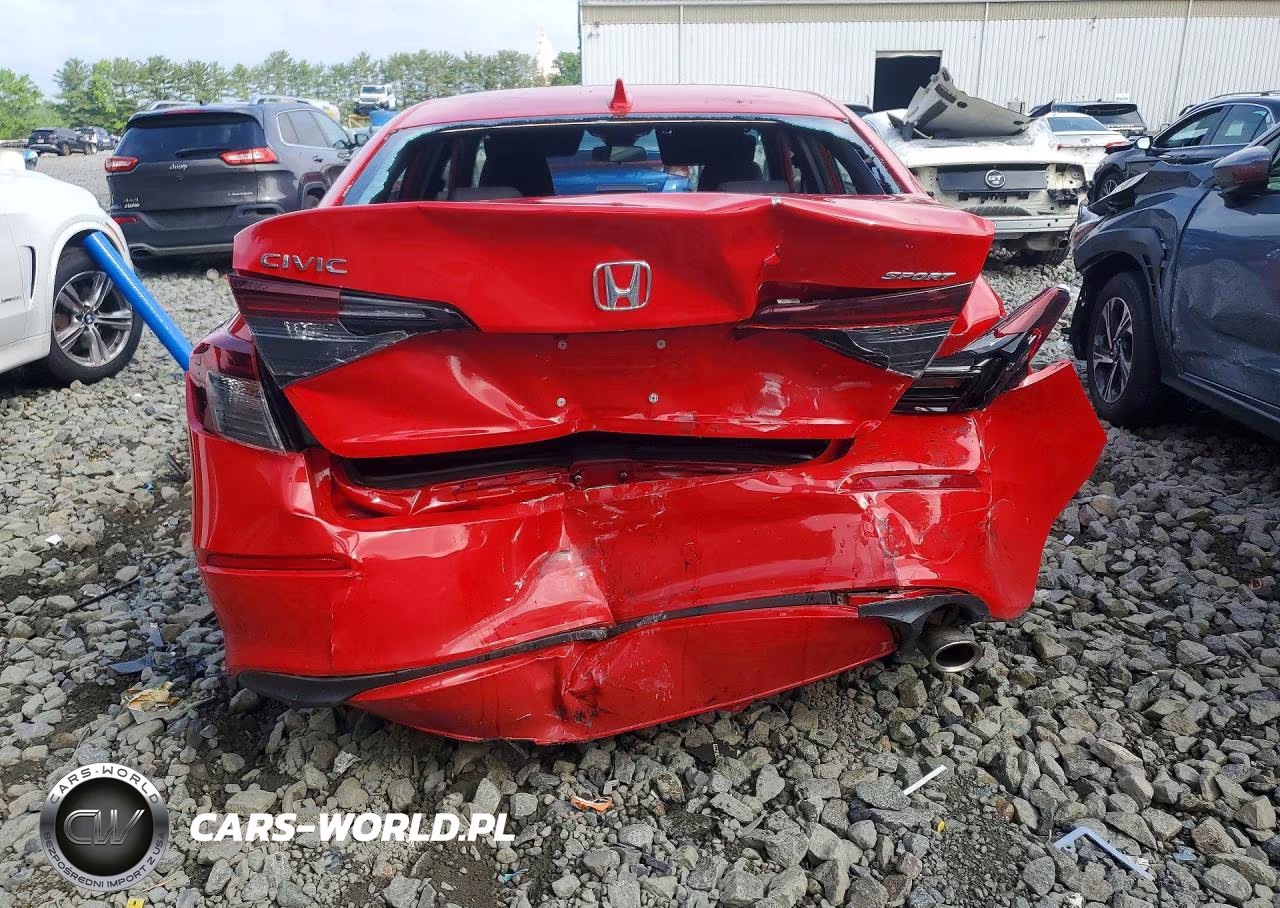 2025 Honda Civic Sport VIN:2HGFE2F56SH541418 - 6