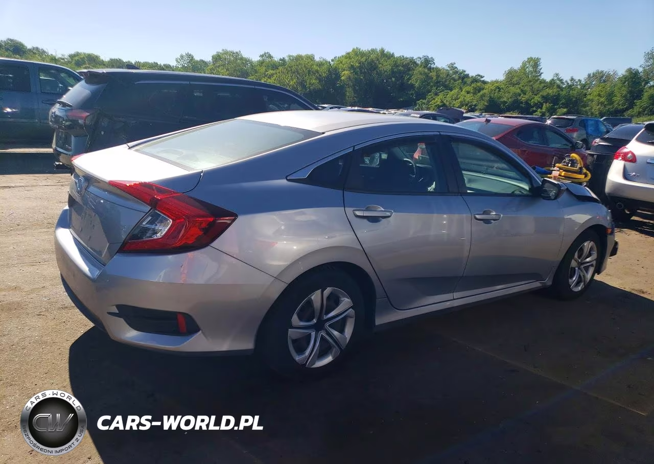 2018 Honda Civic Lx VIN:19XFC2F51JE200670 - 3
