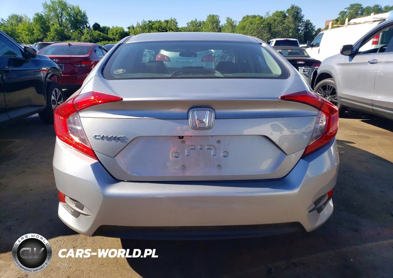 2018 Honda Civic Lx VIN:19XFC2F51JE200670 - 6