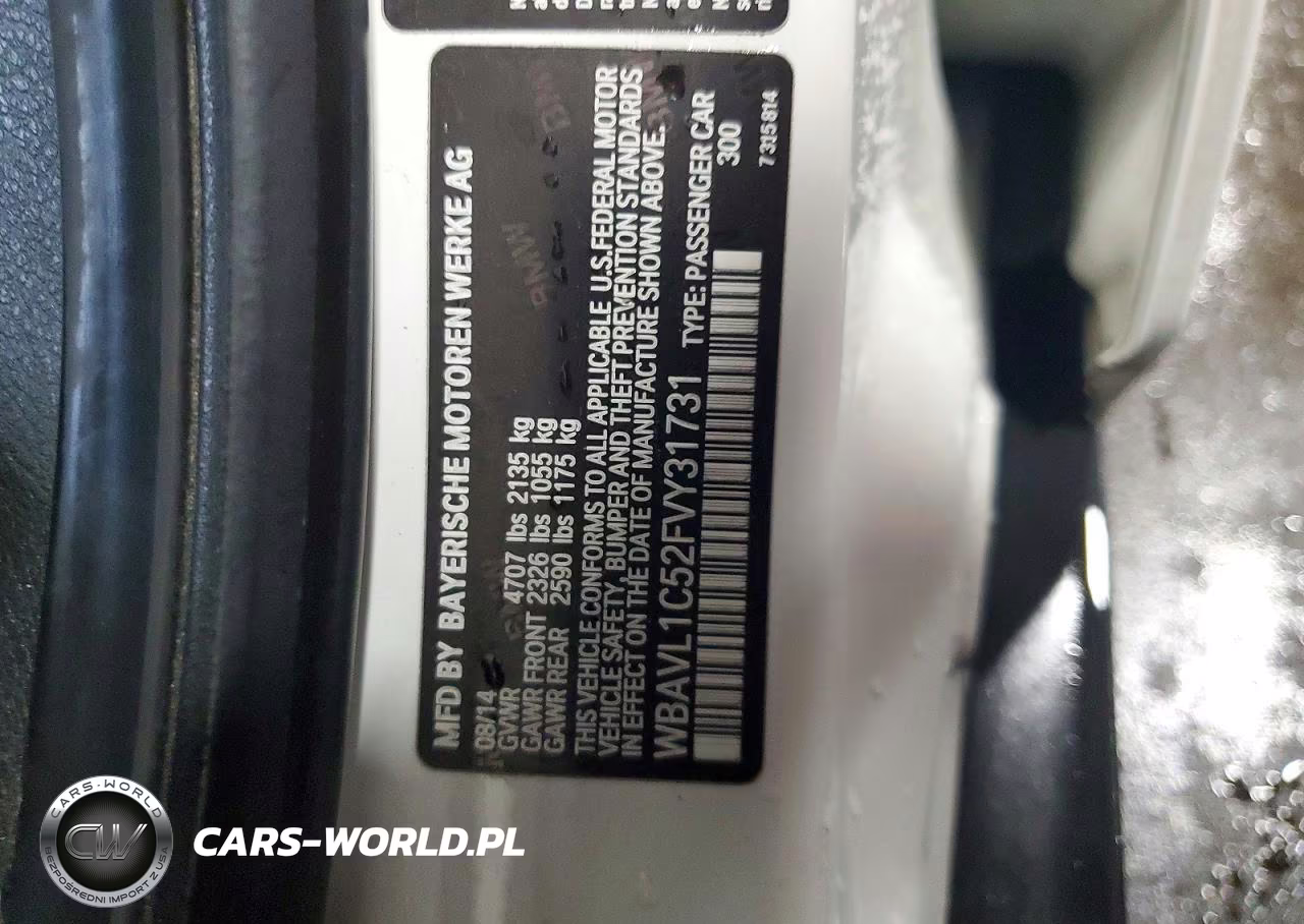 2015 BMW X1 xDrive28I VIN:WBAVL1C52FVY31731 - 13