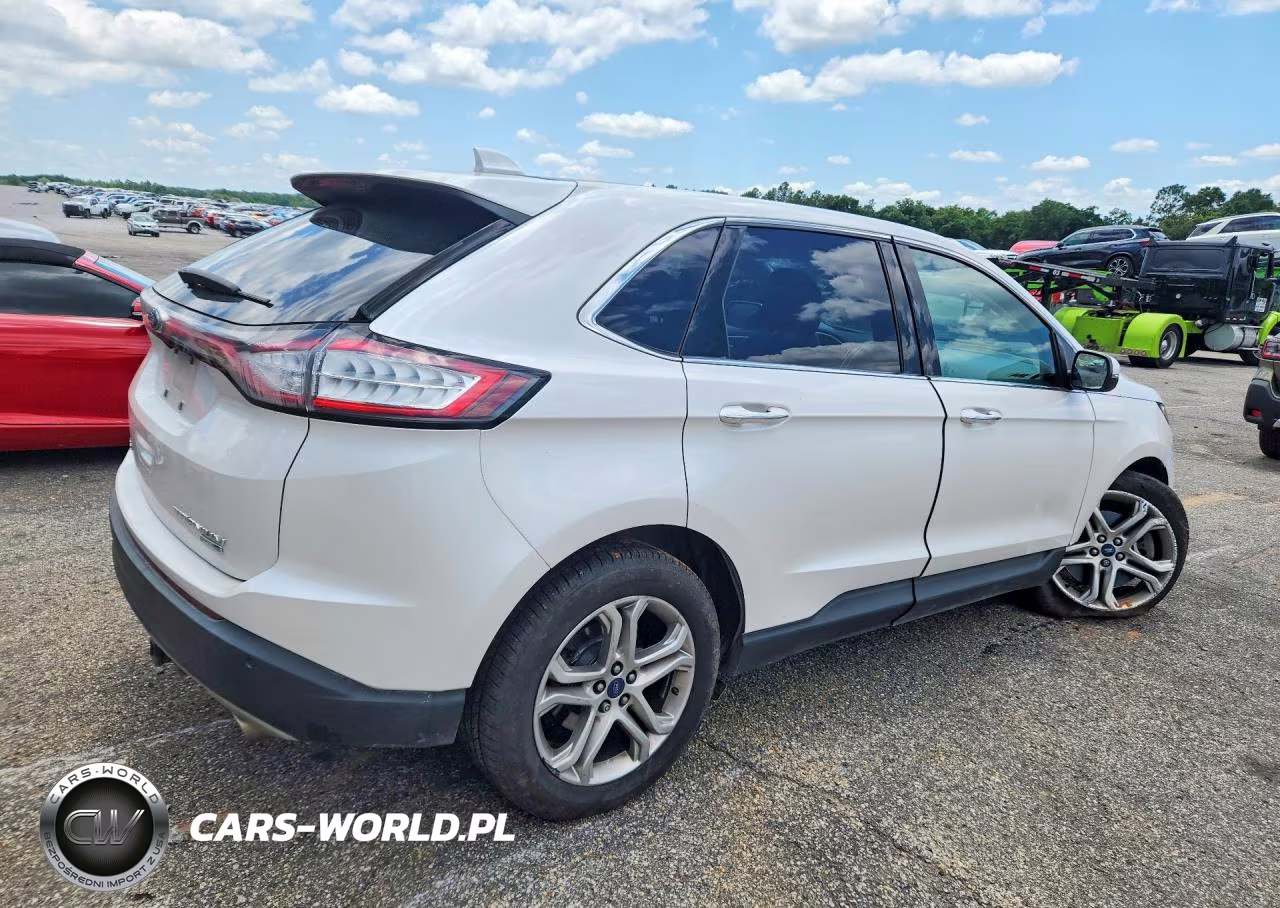 2017 Ford Edge Titanium VIN:2FMPK4K97HBC62180 - 3
