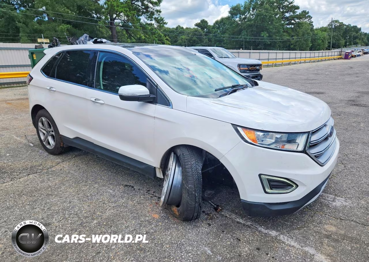 2017 Ford Edge Titanium VIN:2FMPK4K97HBC62180 - 4