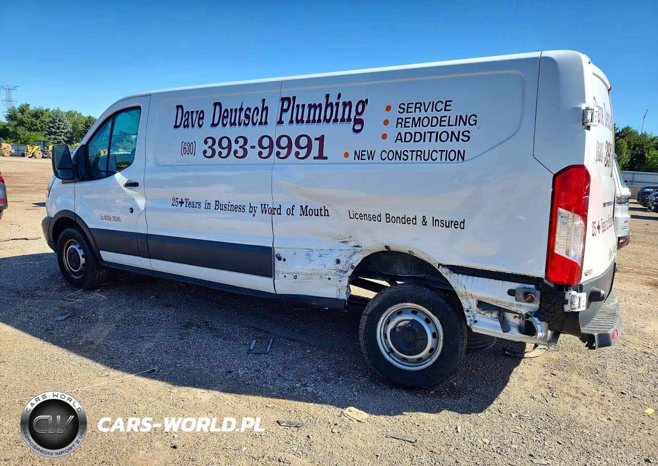2017 Ford Transit T-250 VIN:1FTYR2ZM2HKA89015 - 2