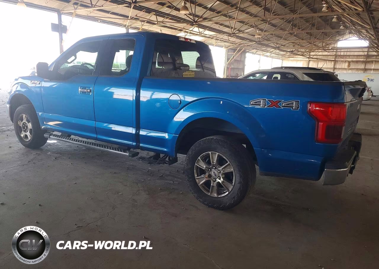 2019 Ford F150 Super Cab VIN:1FTEX1EB1KKC77927 - 2