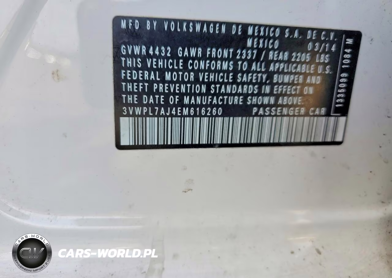 2014 Volkswagen Jetta Tdi VIN:3VWPL7AJ4EM616260 - 12