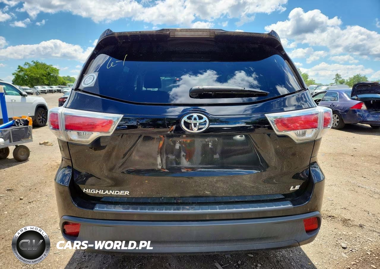 2015 Toyota Highlander Le VIN:5TDZARFH8FS011775 - 6