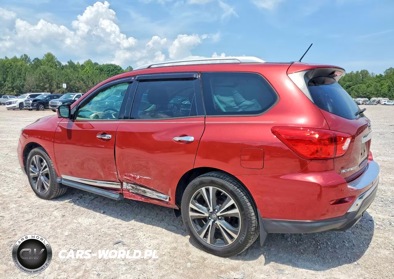 2017 Nissan Pathfinder Platinum VIN:5N1DR2MM3HC601005 - 2
