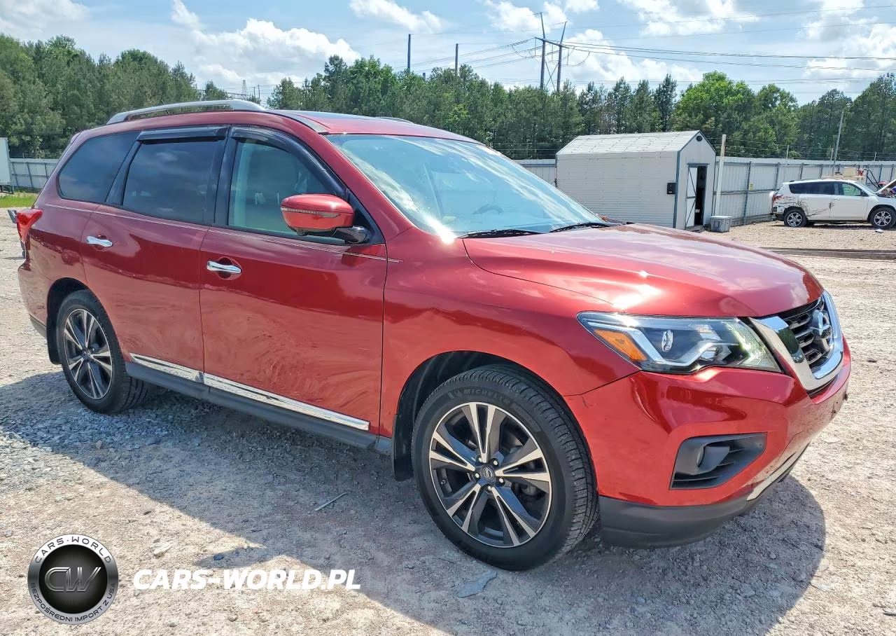 2017 Nissan Pathfinder Platinum VIN:5N1DR2MM3HC601005 - 4