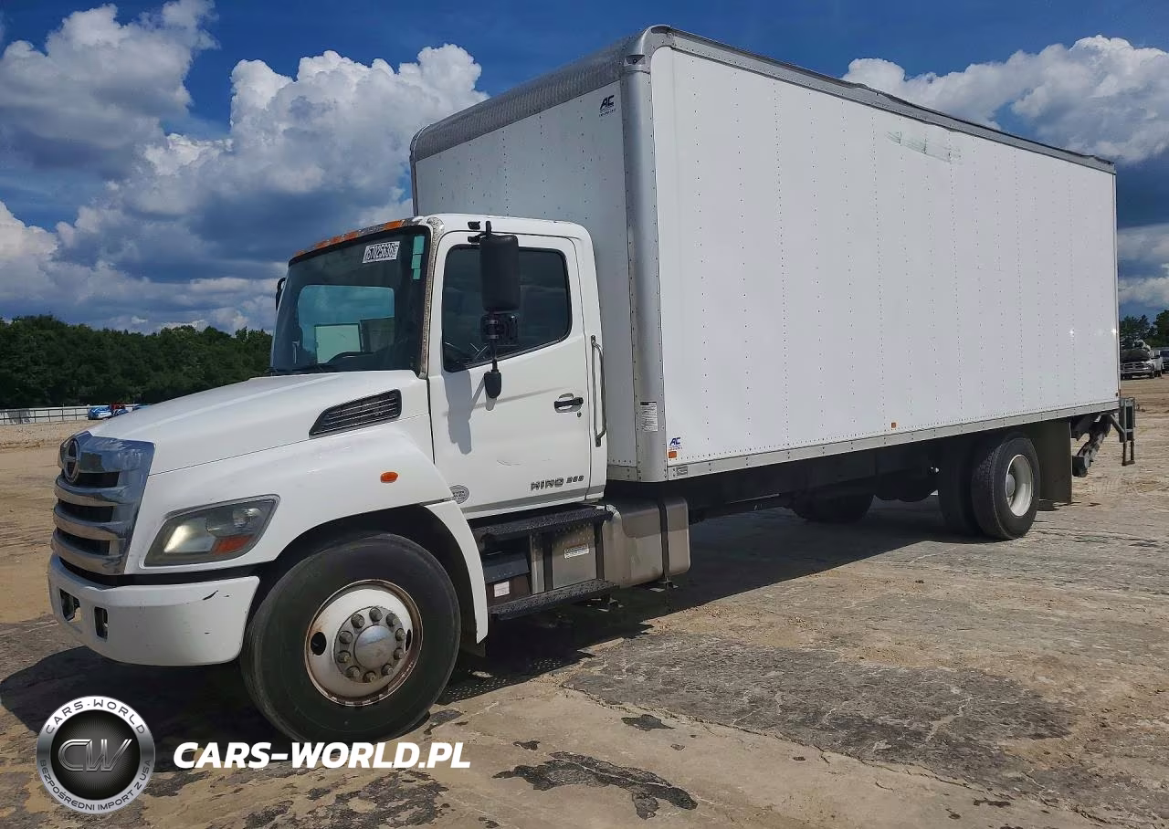 2019 Hino 258-268 Box Truck – zdjęcie 1 z 13