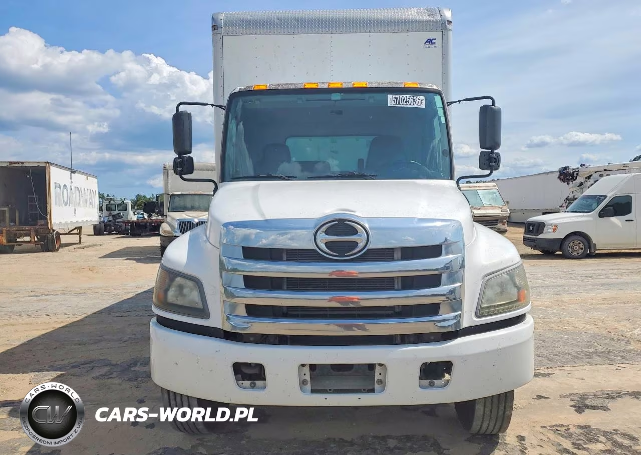 2019 Hino 258-268 Box Truck VIN:5PVNE8JV0K4S57025 - 5