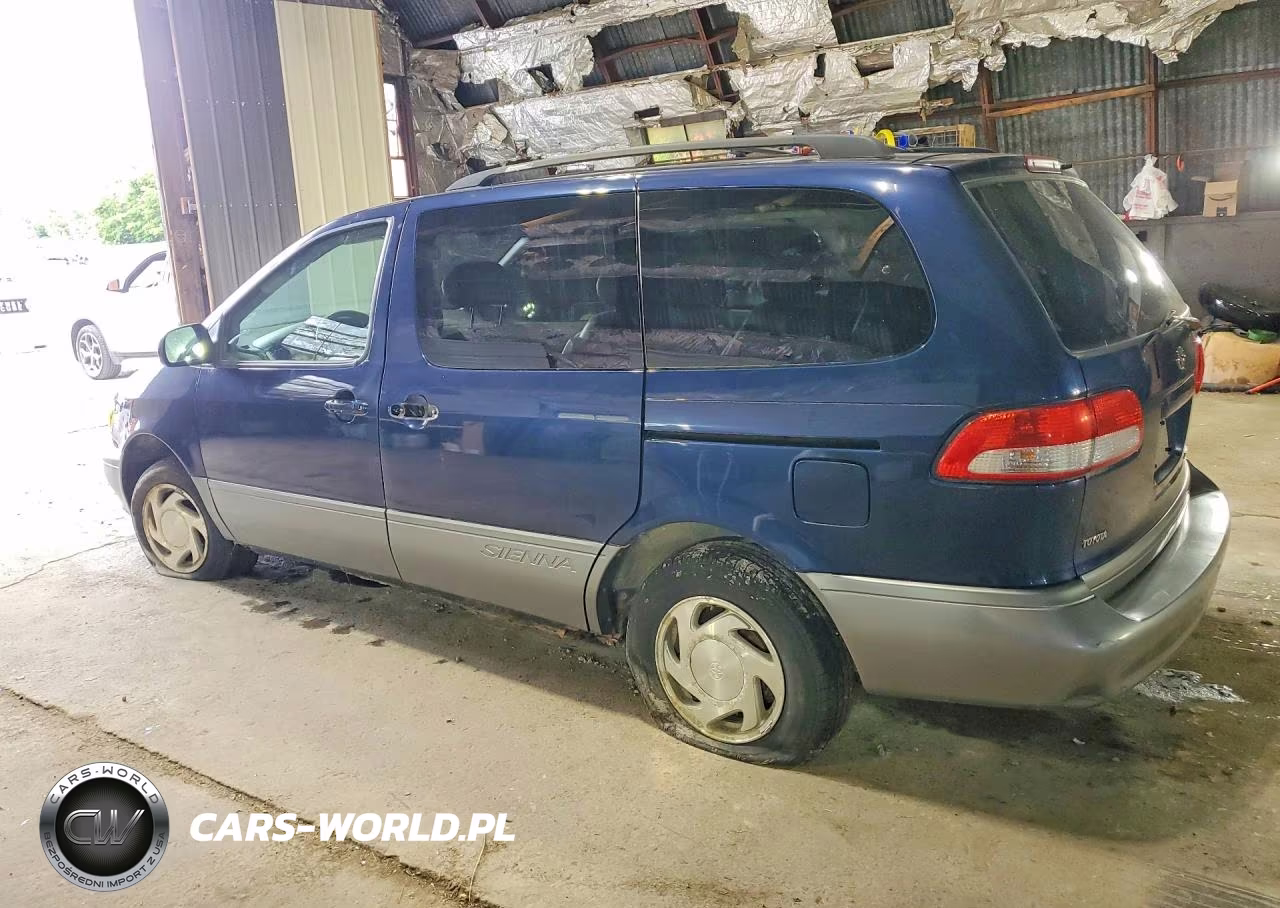 2002 Toyota Sienna Xle VIN:4T3ZF13C52U471092 - 2