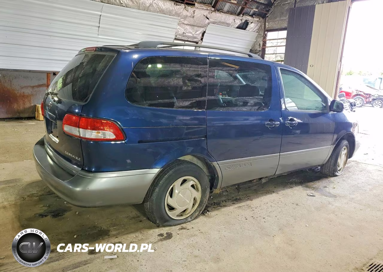 2002 Toyota Sienna Xle VIN:4T3ZF13C52U471092 - 3
