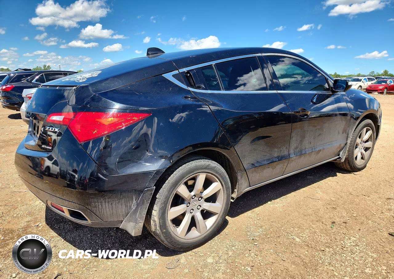2011 Acura Zdx VIN:2HNYB1H42BH500261 - 3