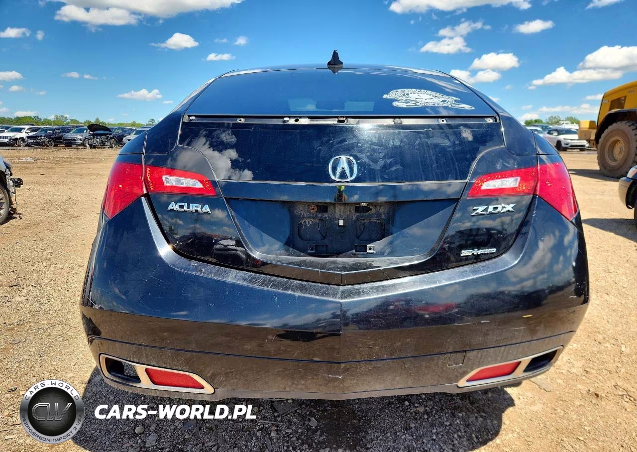 2011 Acura Zdx VIN:2HNYB1H42BH500261 - 6