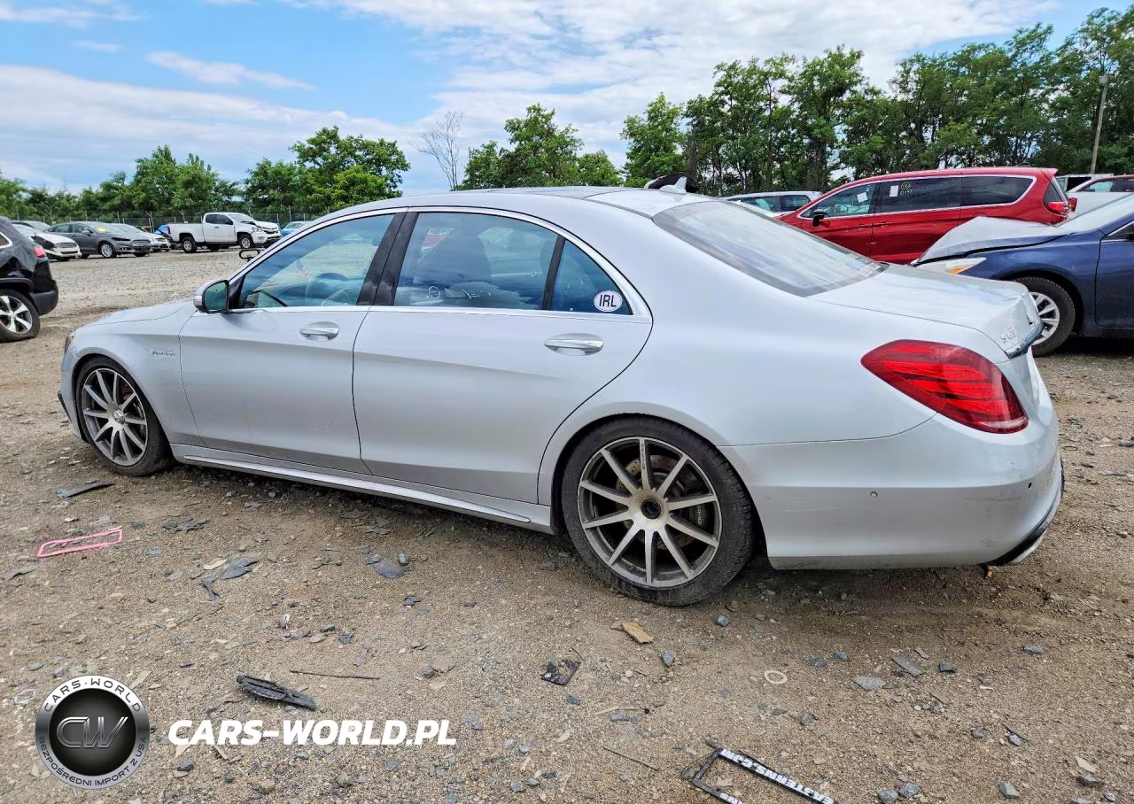2015 Mercedes-Benz S 63 Amg VIN:WDDUG7JB2FA153042 - 2