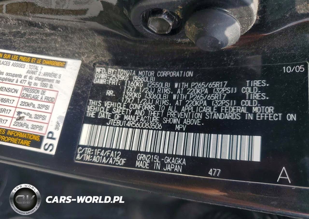 2006 Toyota 4Runner Sr5 VIN:JTEBU14R560083506 - 13